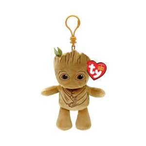 Marvel Groot Beanie Boo Clip Plushy